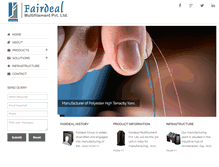 Tablet Screenshot of fairdealmultifilament.com